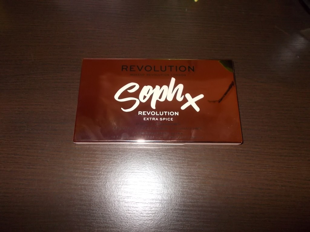 Soph X Revolution Extra Spice palette&nbsp;review