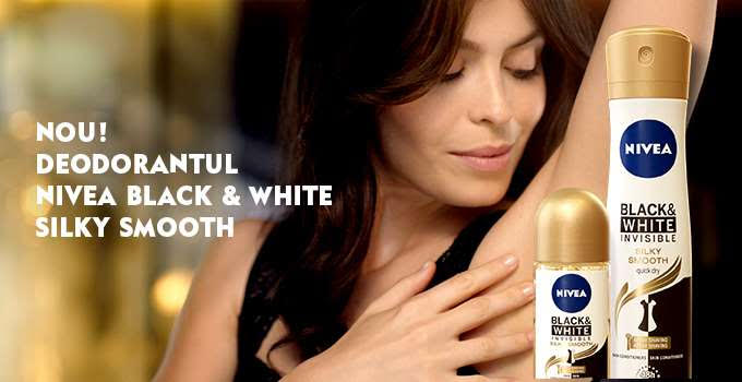 nivea black and white silky smooth