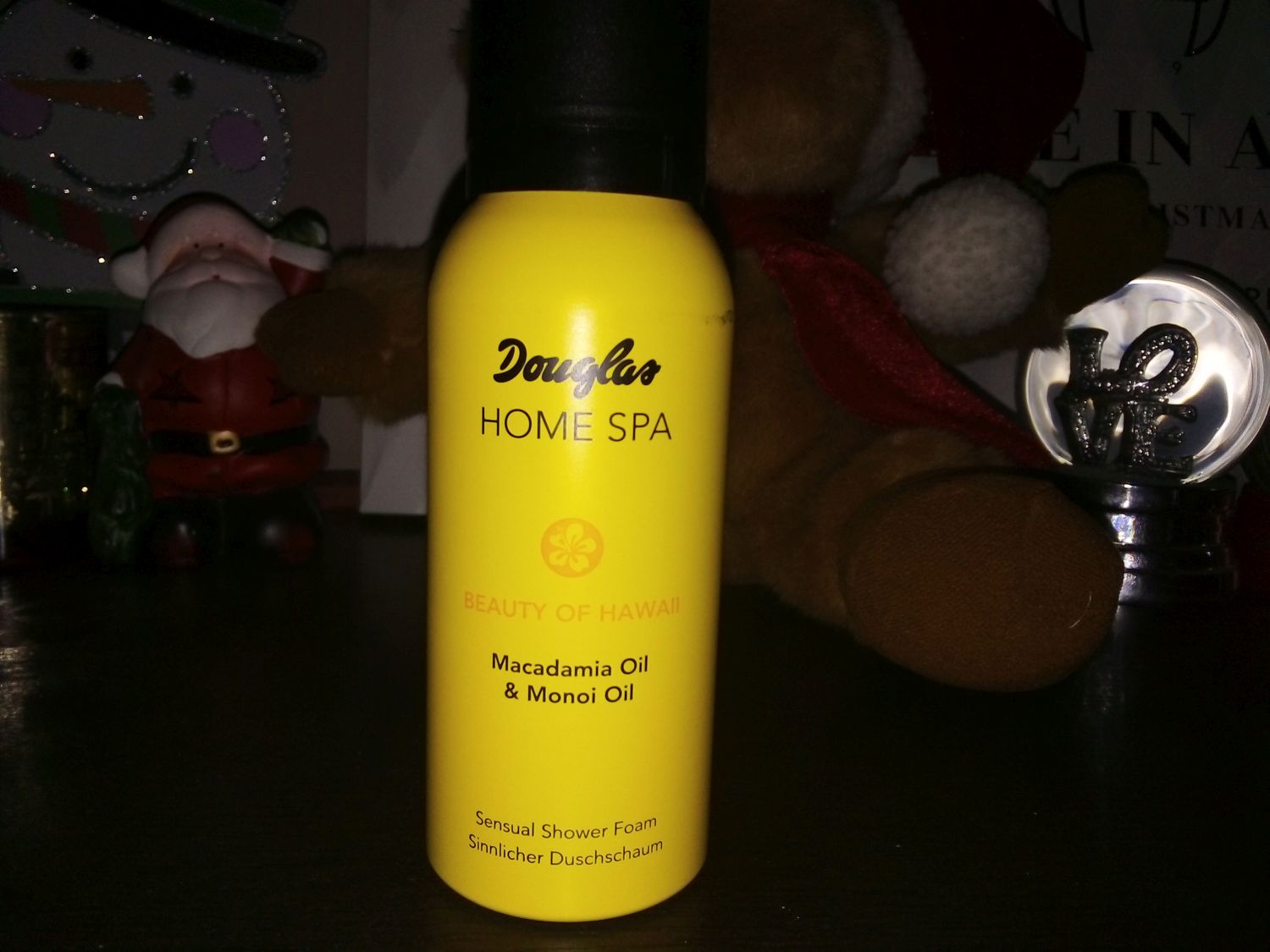 douglas home spa shower foam