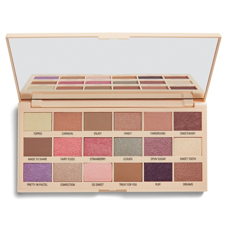 i heart revolution cotton candy chocolate eyeshadow palette