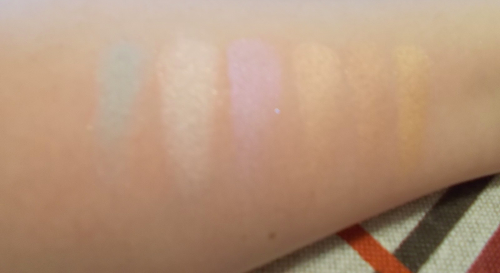 into the snow glow highlighter swatches