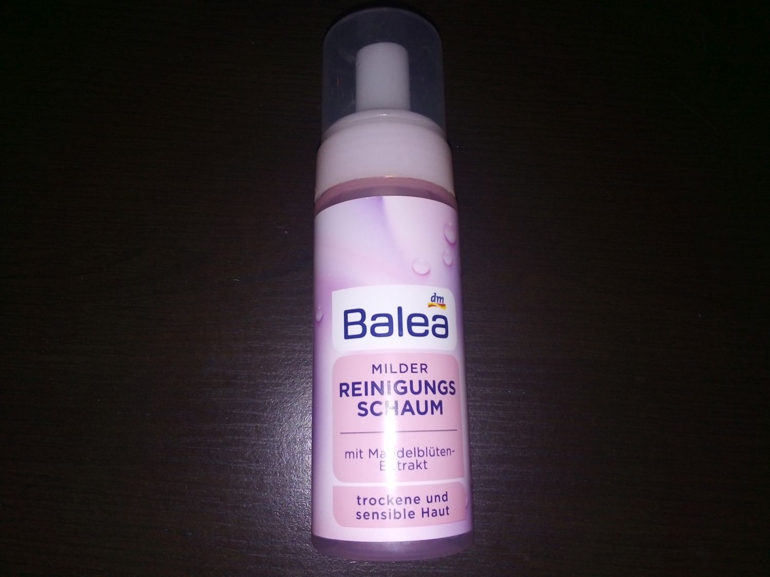 balea cleansing foam