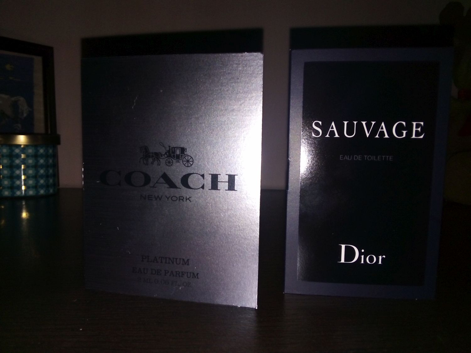 coach and dior mens perfume samples