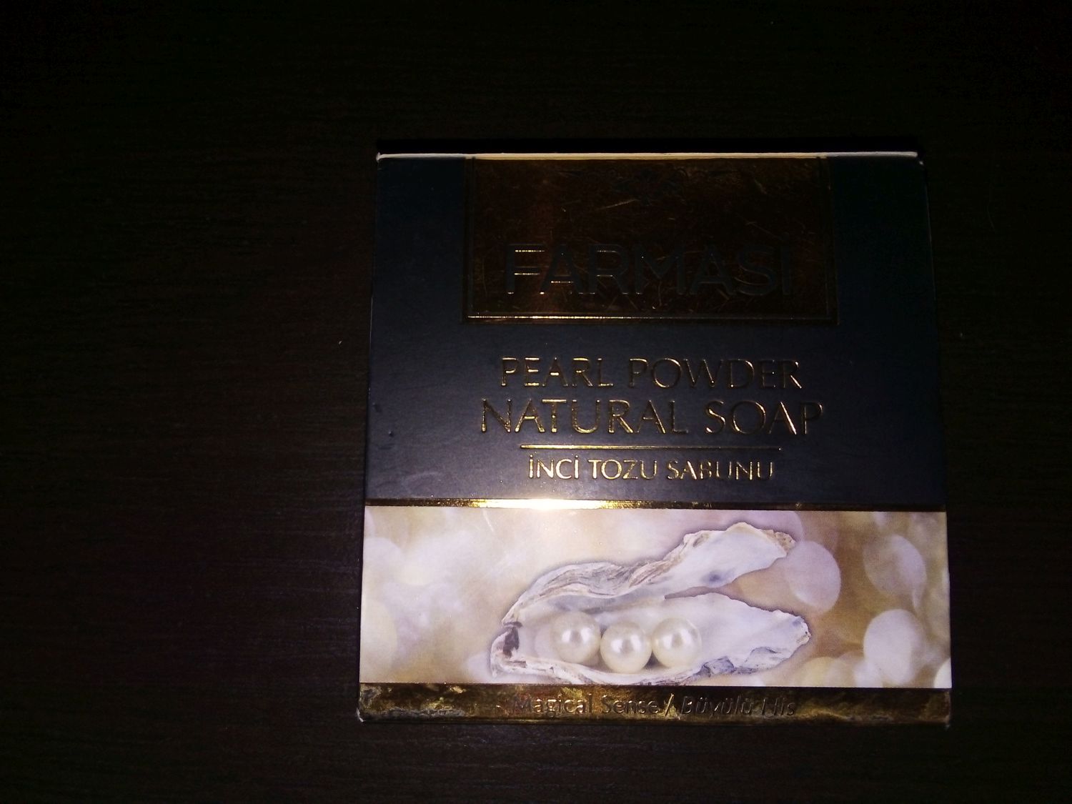 Farmasi pearl powder soap