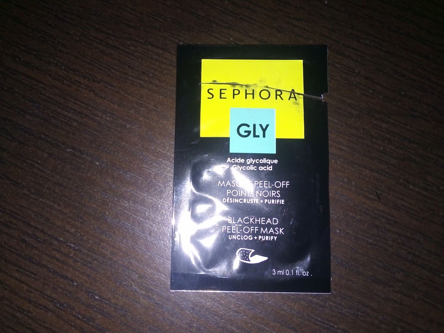 sephora blackhead peel off mask