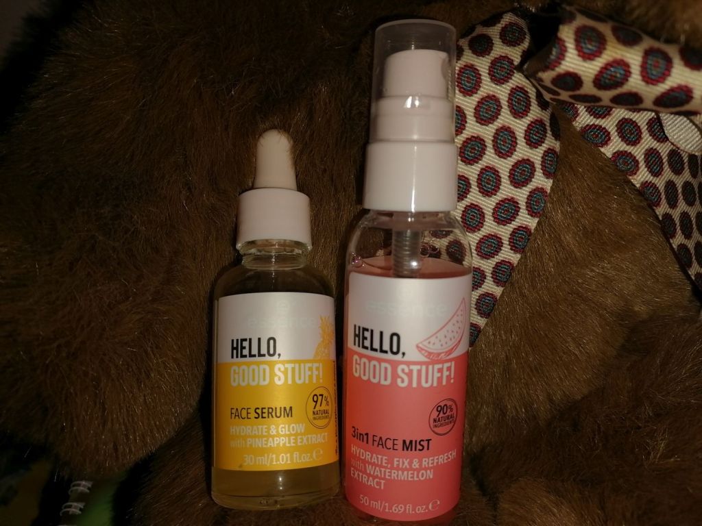 essence Hello Good Stuff! face serum and 3 in 1 face mist review