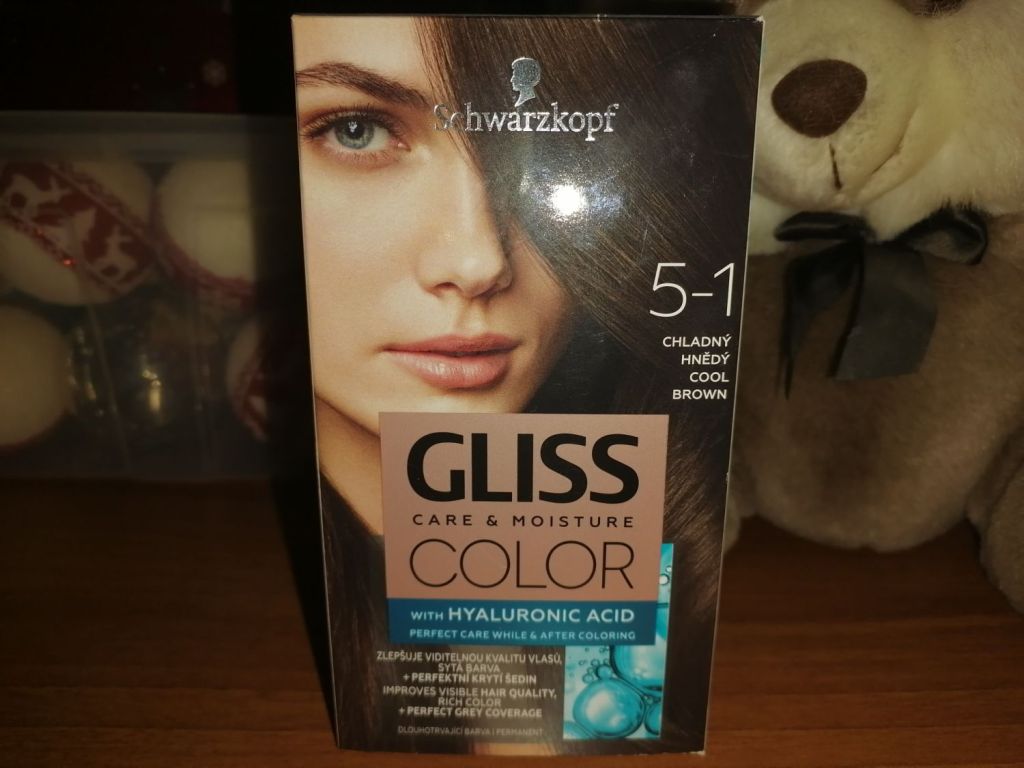 Gliss Care & Moisture Color 5-1 Cool Brown review