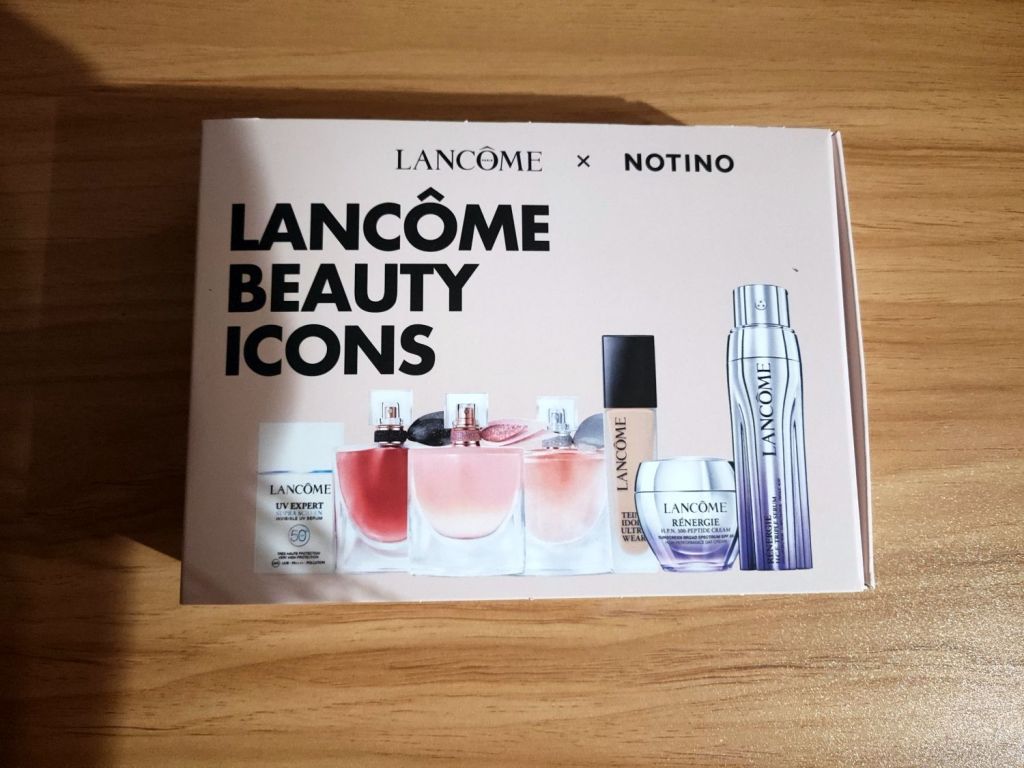 Notino x Lancome Beauty Icons sample box&nbsp;unboxing